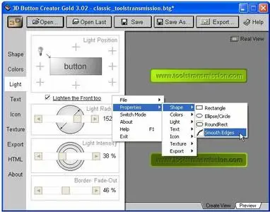 3D Button Creator Gold 3.03