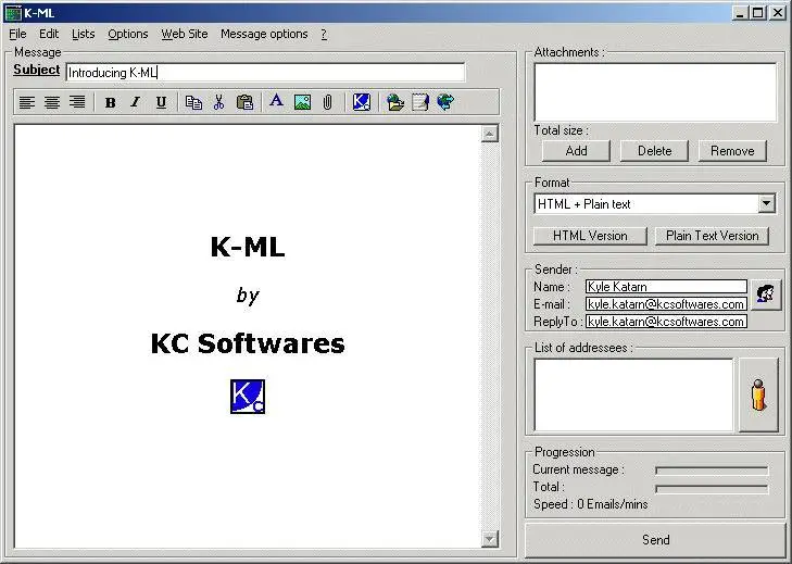 KC Softwares K-ML v3.56.385