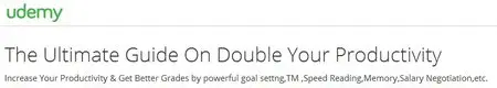 he Ultimate Guide On Double Your Productivity