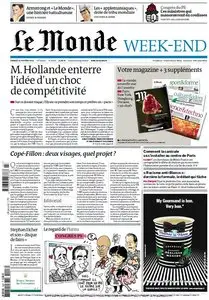 Le Monde et Suppléments du Samedi 27 Octobre 2012