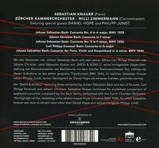 Sebastian Knauer, Zürcher Kammerorchester & Daniel Hope - Bach & Sons 2 (2017)