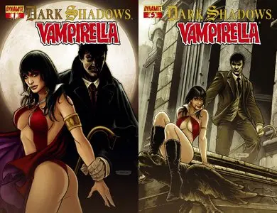 Dark Shadows - Vampirella #1-5 + TPB (2012-2013) Complete