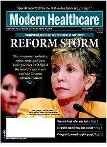 Modern Healthcare – September 27, 2010