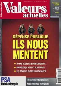 Valeurs Actuelles 3947 - 19 au 25 Juillet 2012