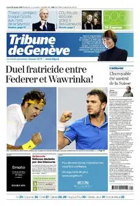 TRIBUNE DE GENEVE  24 JANVIER 2011