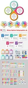 Vectors - Shiny Option Infographics 46