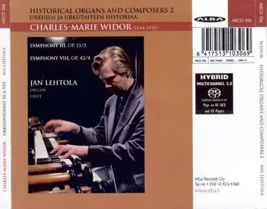 Jan Lehtola - Charles-Marie Widor: Symphonies 3 & 8 (2011) [Historical Organs and Composers, Volume 2]