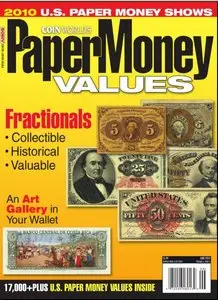 Paper Money Values. June 2010, 03