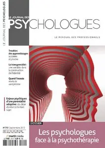 Le Journal des Psychologues N 310 - Septembre 2013
