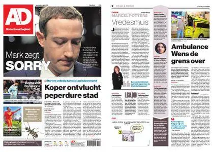 Algemeen Dagblad - Rotterdam Stad – 11 april 2018