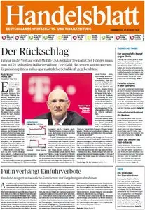 Handelsblatt vom Donnerstag, 07. August 2014
