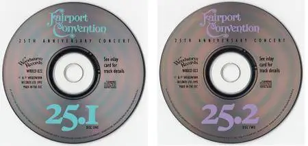 Fairport Convention ‎– 25th Anniversary Concert (1993) 2 CD