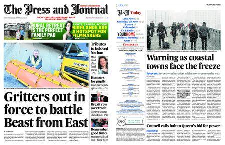 The Press and Journal Aberdeen – February 27, 2018
