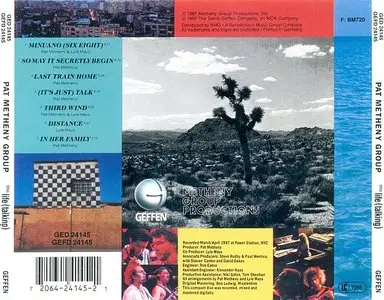 Pat Metheny Group - Still Life (Talking) (1987) {Geffen}