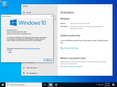 Windows 10 Enterprise LTSC 2021 21H2 Build 19044.3086 (x64) Preactivated Multilingual June 2023