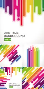 Urban Stylized Backgrounds Vector