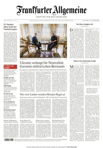 Frankfurter Allgemeine Zeitung  - 30 März 2022