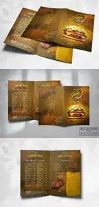John's Food Menu Design A4 & US Letter N8YFAXP