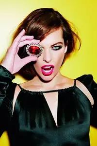 Milla Jovovich - Ellen von Unwerth 2011 for Marie Claire
