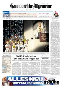 Hannoversche Allgemeine Zeitung - 24.12.2011