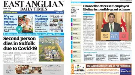 East Anglian Daily Times – March 27, 2020