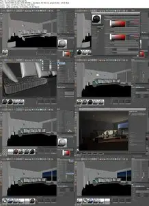 Envy C4D Vray Interiors - From the Ground Up (29 lessons)
