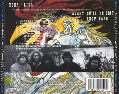 Mona Lisa - Avant Qu'il Ne Soit Trop Tard (1978)