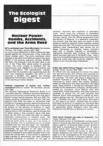 Resurgence & Ecologist - Digest (Vol 13 No 1 - 1983)