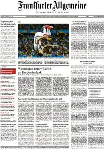 Frankfurter Allgemeine Zeitung vom Dienstag, 12. August 2014