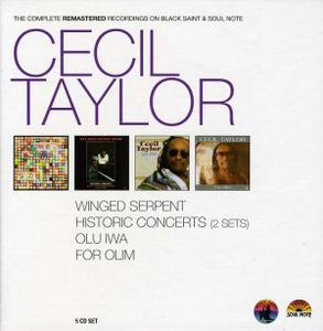 Cecil Taylor - The Complete Remastered Recordings on Black Saint & Soul Note (2010) {5CD Set, CAM Jazz BXS1007 rec 1979-1986}