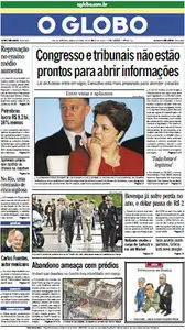Jornal O Globo - 16 de maio de 2012 - Quarta