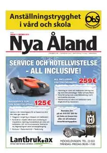 Nya Åland – 11 oktober 2019