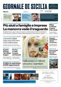 Giornale di Sicilia - 31 Ottobre 2019