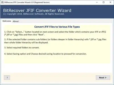 BitRecover JFIF Converter Wizard 4.0
