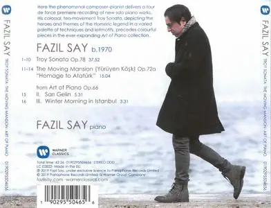 Fazil Say - Troy Sonata: Fazil Say plays Say (2019)