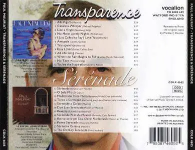 Paul Mauriat - Transparence & Serenade (1985/1989) {2017, Remastered}