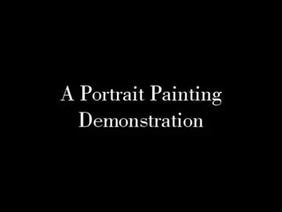 Scott Waddell - A Portrait Painting Demonstration