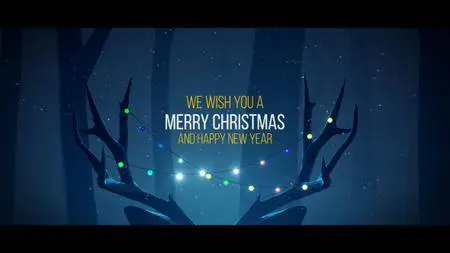 Christmas Deer - Project for After Effects (VideoHive)