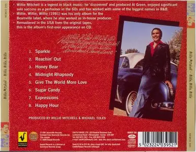 Willie Mitchell - Willie Willie Willie (1981) {Sequel NEMCD395 rel 2000}