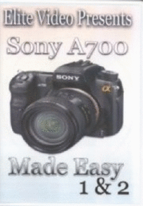 Sony A700 Made Easy (TWO Tutorial DVD set for Sony A-700)