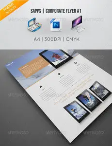 GraphicRiver Sapps | Corporate Flyer #1