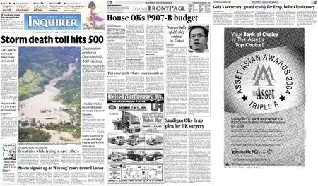 Philippine Daily Inquirer – December 02, 2004