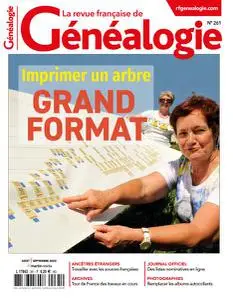 La Revue française de Généalogie - Août-Septembre 2022