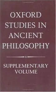 Oxford Studies in Ancient Philosophy: Supplementary Volume: Methods of Interpreting Plato and his Dialogues