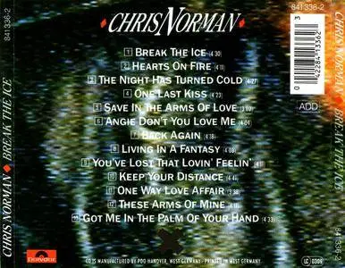 Chris Norman - Break The Ice (1989)