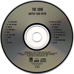 The Cure - Happily Ever After (1981) US Press 1987