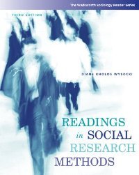 Readings in Social Research Methods (Wadsworth Sociology Reader)