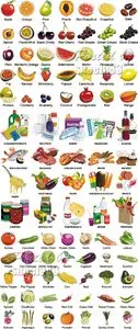 Food Icons Vector 3