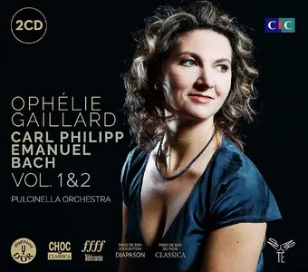 Ophélie Gaillard, Pulcinella Orchestra - Carl Philipp Emanuel Bach Vol. 1 & 2 (2016)