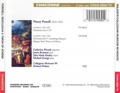 Richard Hickox, Collegium Musicum 90 - Henry Purcell: Dioclesian; Masque from Timon of Athens (1995)